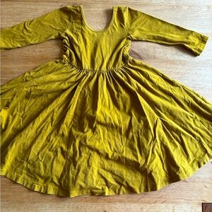 Alice and Ames Chartreuse Twirl Dress Size 6